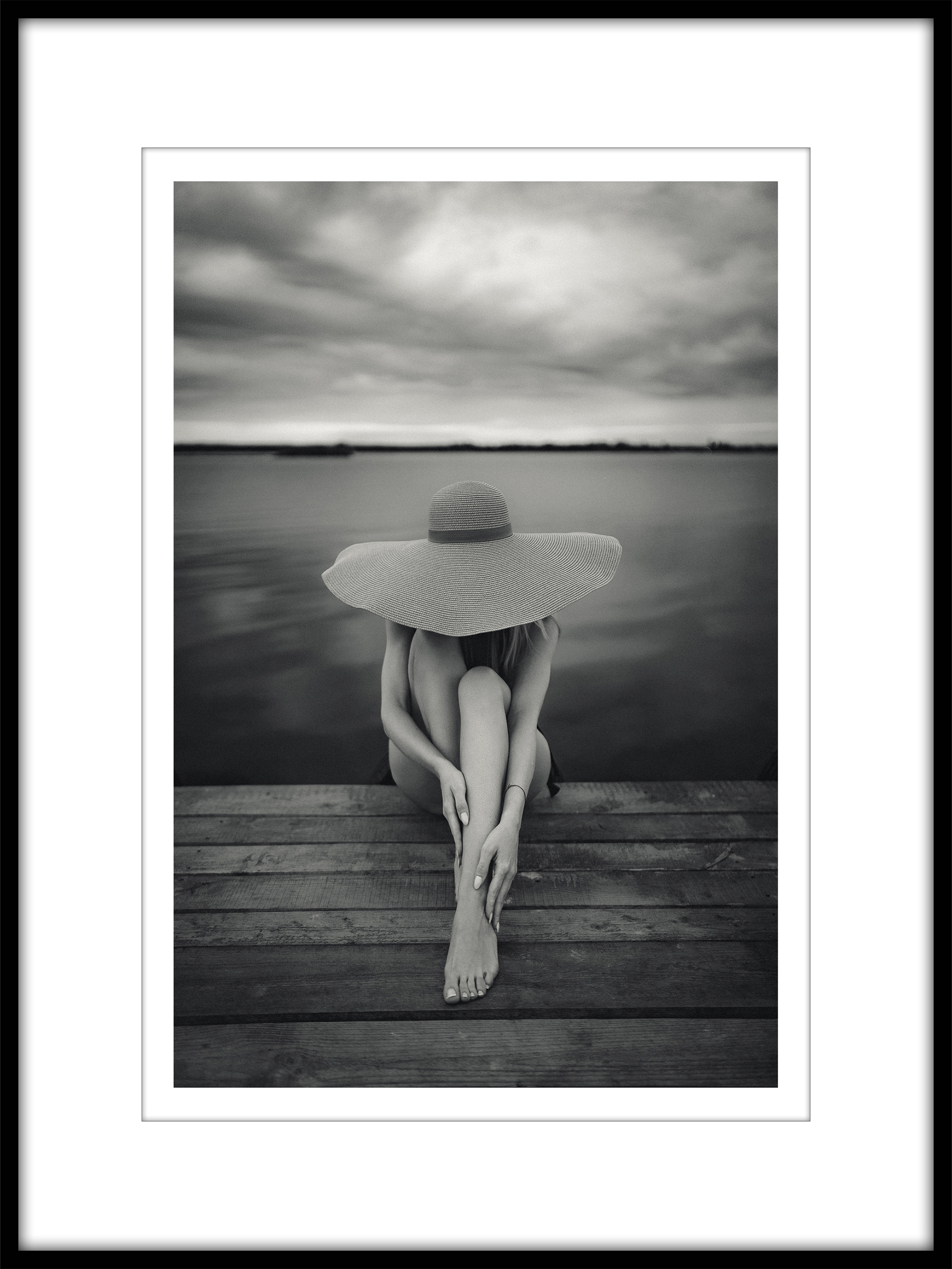 dziewczyna  w kapeluszu / cb 1