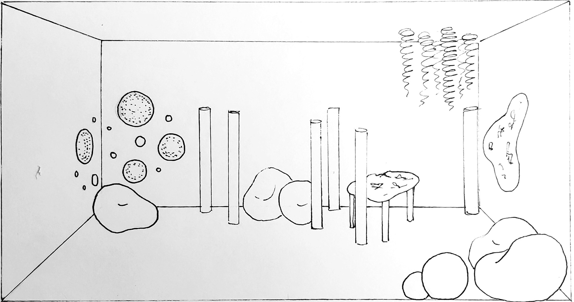Initial Drawing of the Sensory Space