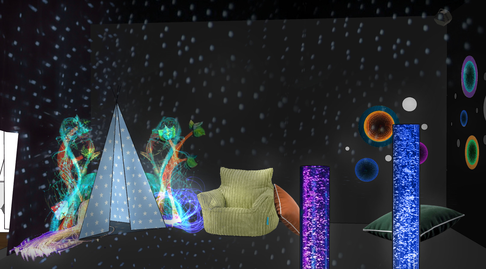 Sensory Space Sketch Up Render