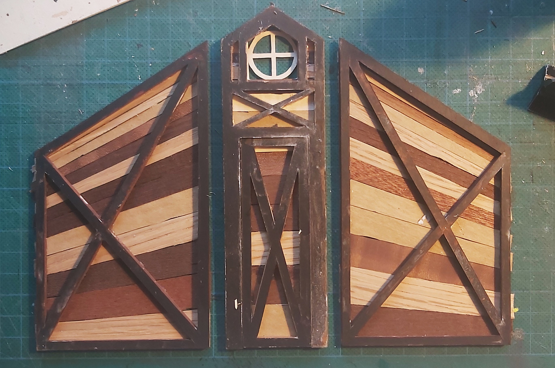 Cabin Structure (Back) Unpainted Model