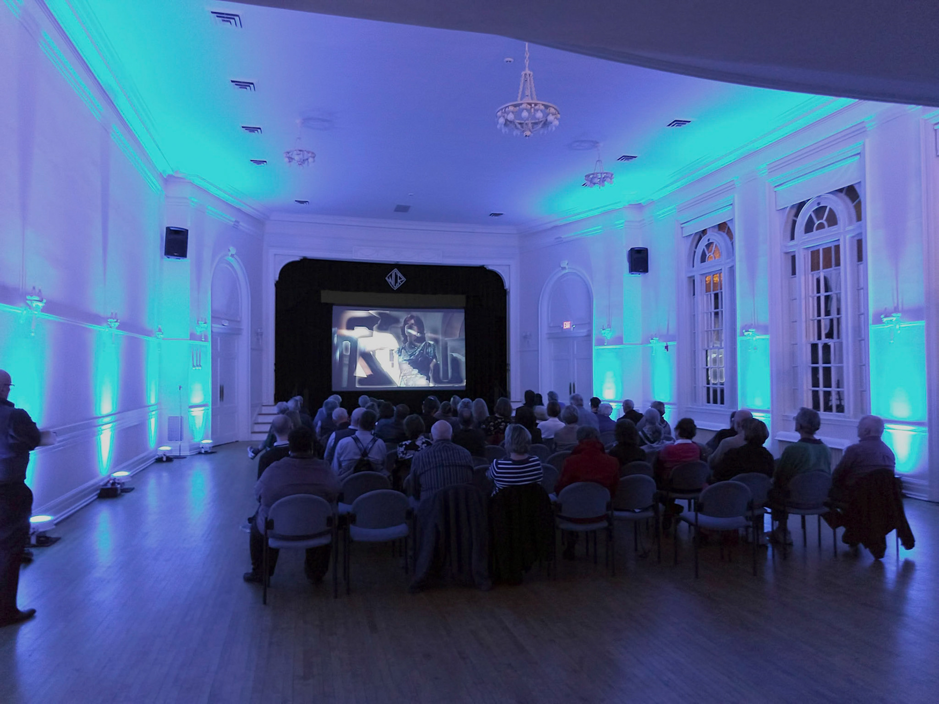 Screening at Reading Film Festival in WCR Center for the Arts