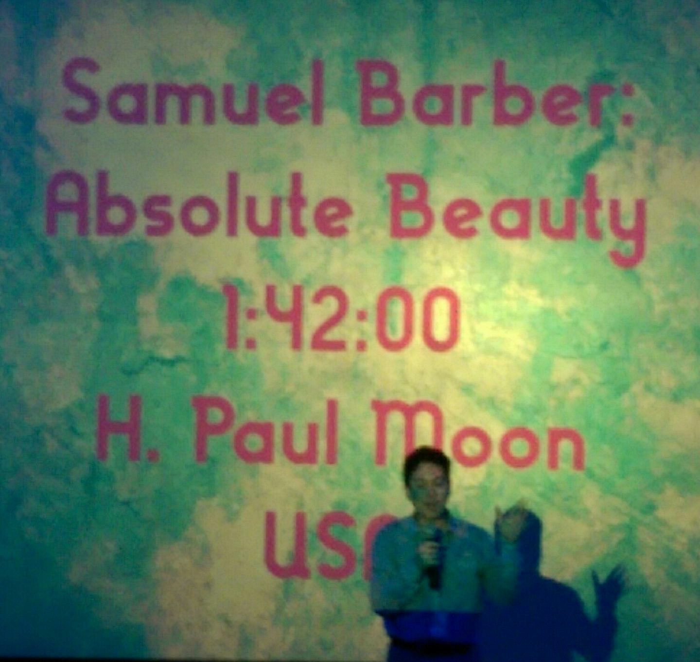 Screening at Queen City Film Festival in Cumberland, Maryland