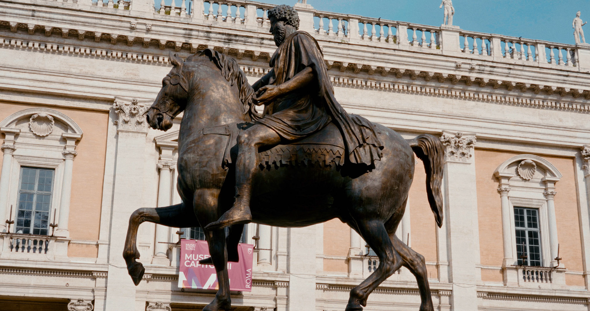 Statue of Marcus Aurelius on Capitoline Hill (outside)