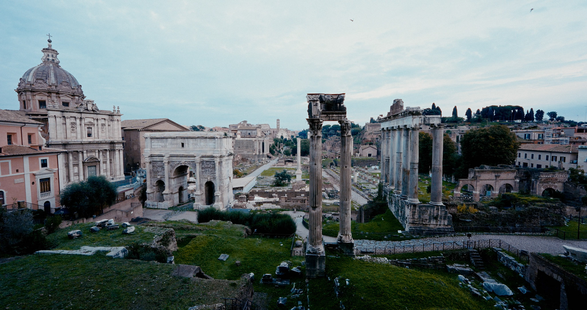 Roman Forum at Dusk