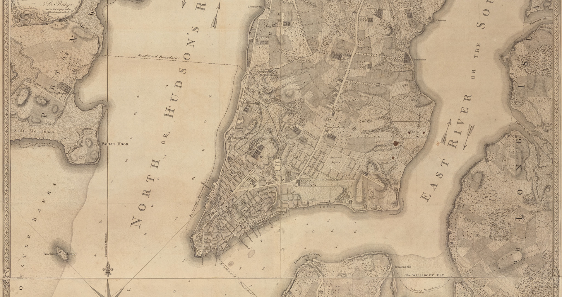 Lower Manhattan in the Revolutionary period