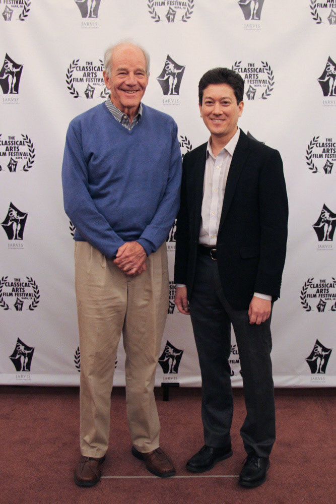 With David Beatty, nephew of Samuel Barber, from his maternal side related to Louise Homer