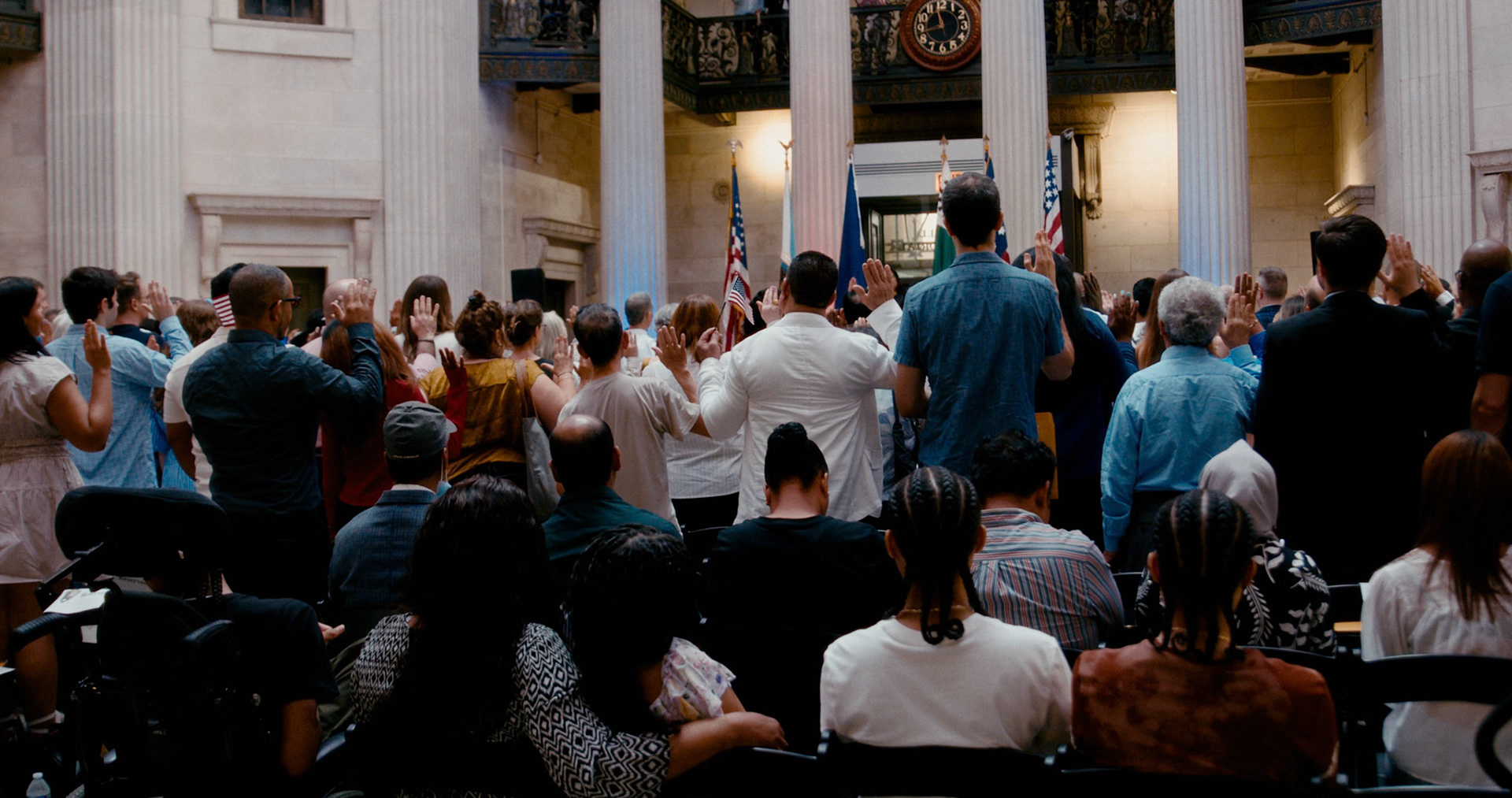 Naturalization Ceremony at Federal Hall