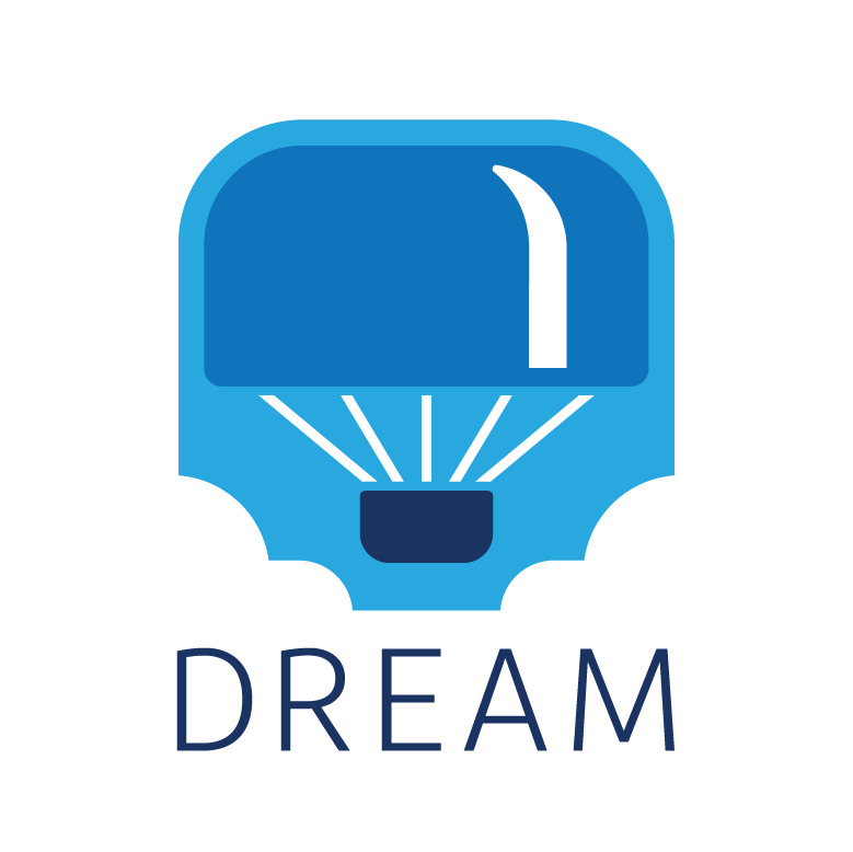 Dream logo, evolved to the final