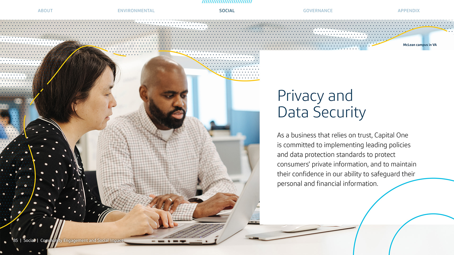 An example of a subsection divider page
