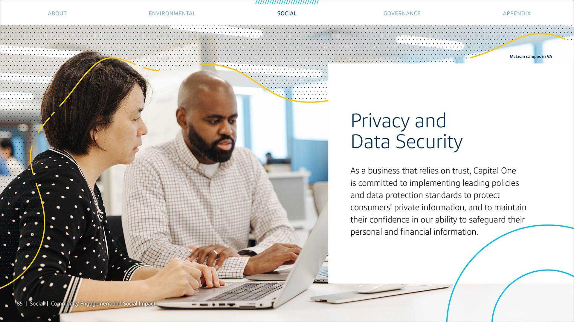 An example of a subsection divider page