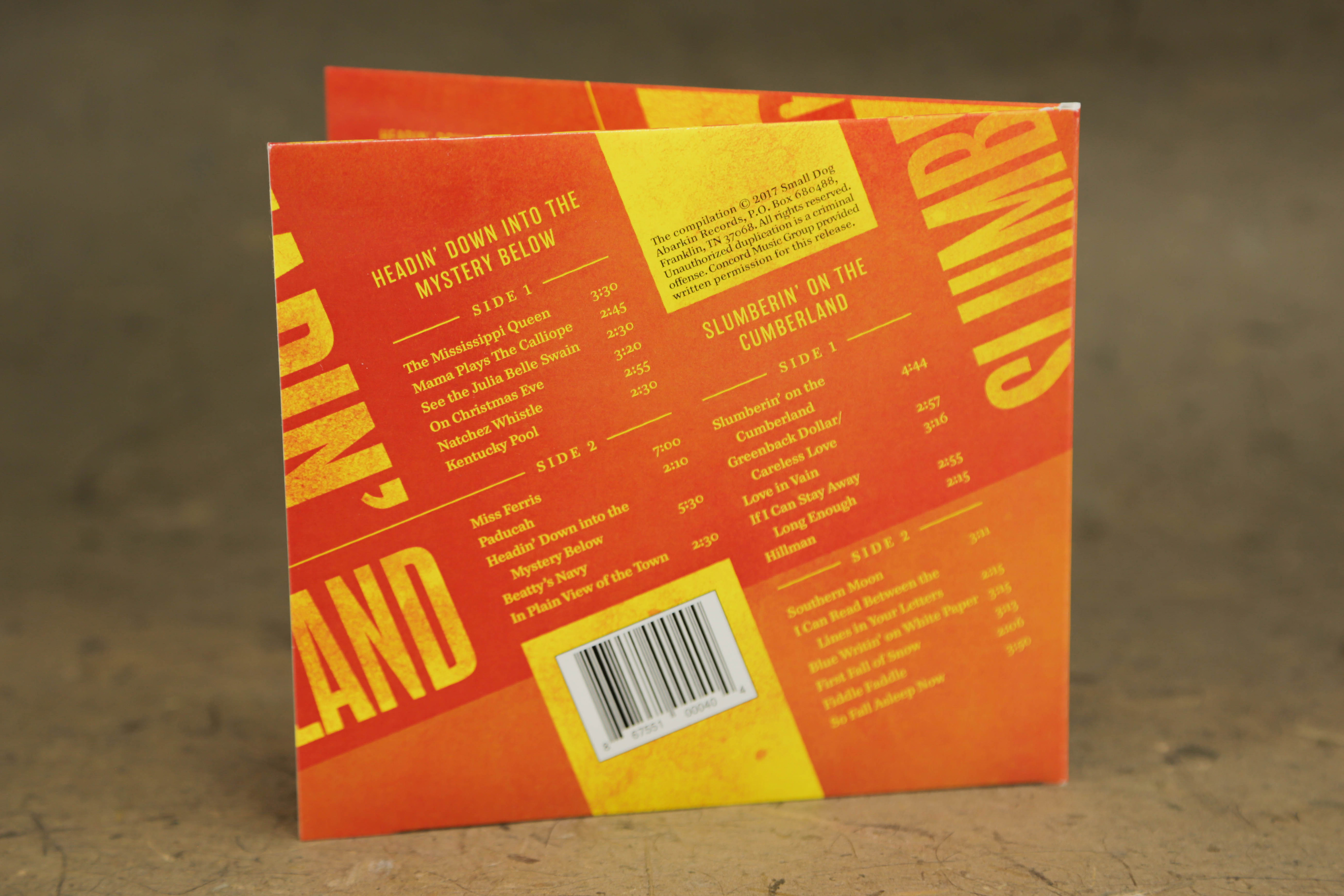 John Hartford album—back