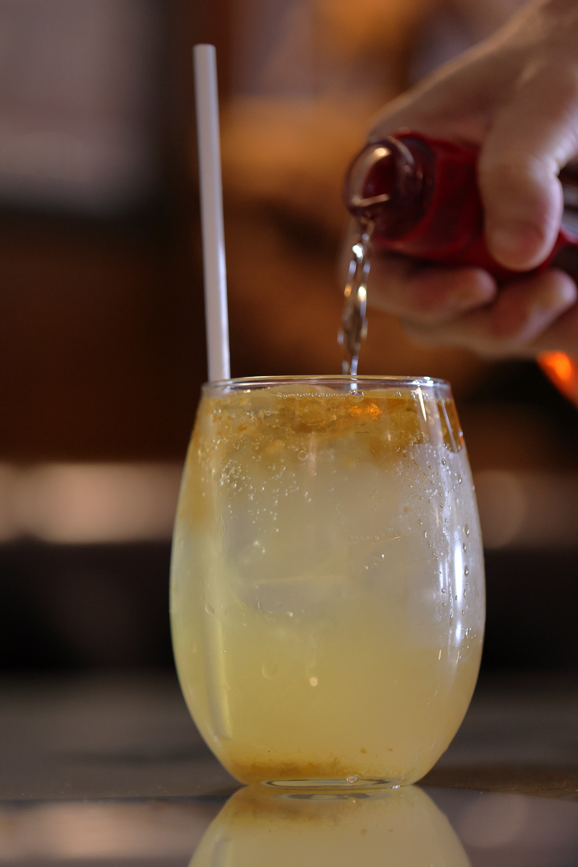 House-made Ginger-ale with Whiskey