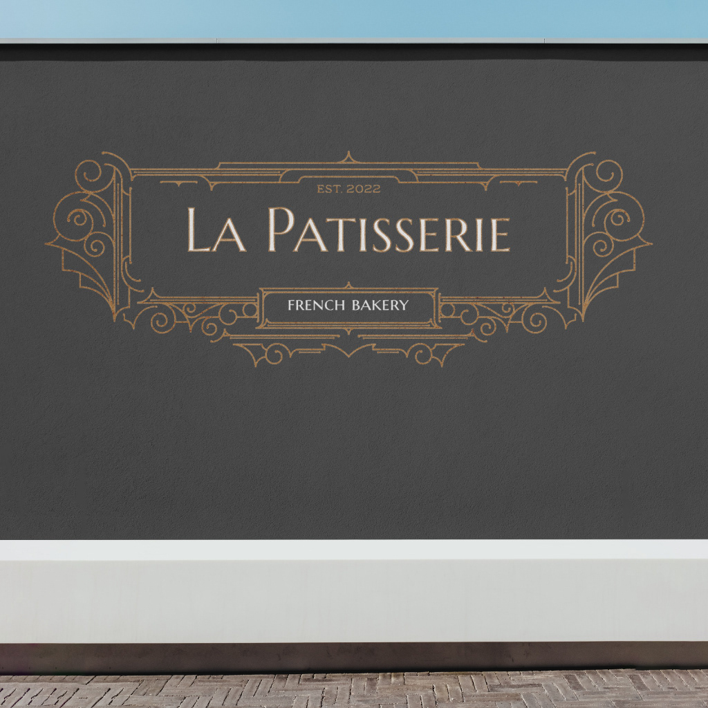 La Patisserie Bakery Sign 