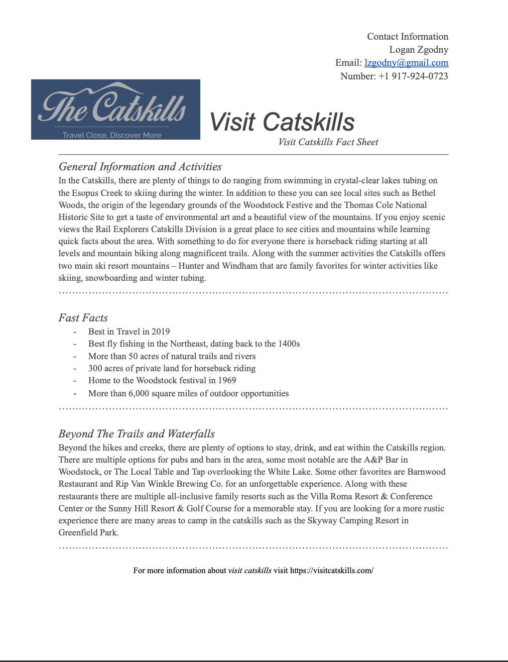 Fact Sheet