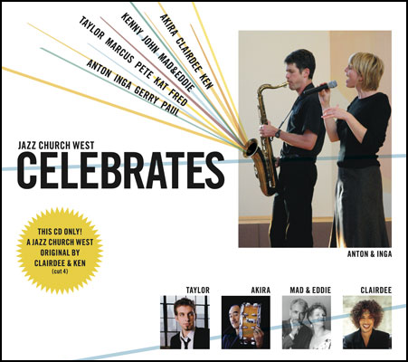 CD Design featuring musicians who play at JCW.