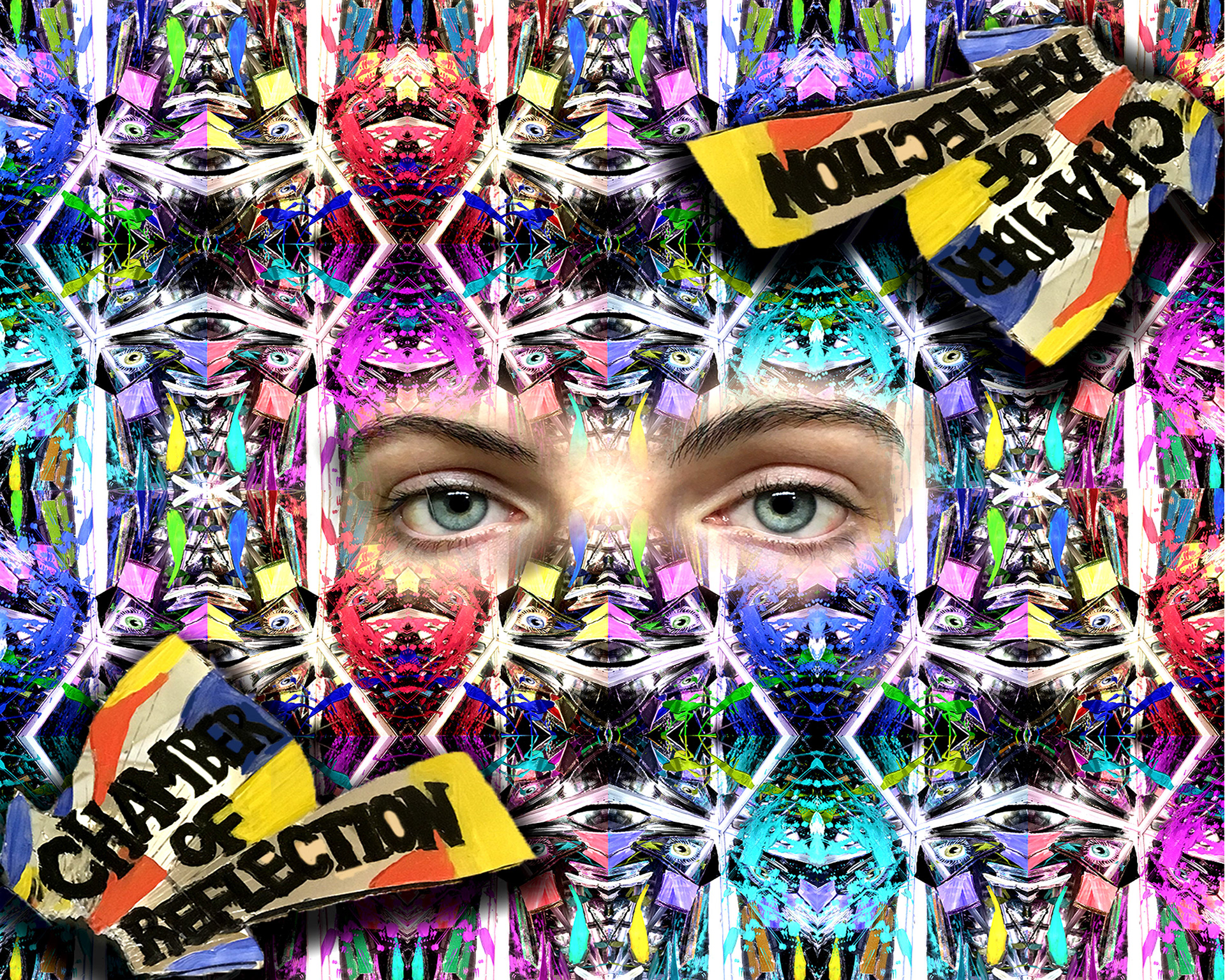 'Mirror Box 2' Photography and Digital Collage