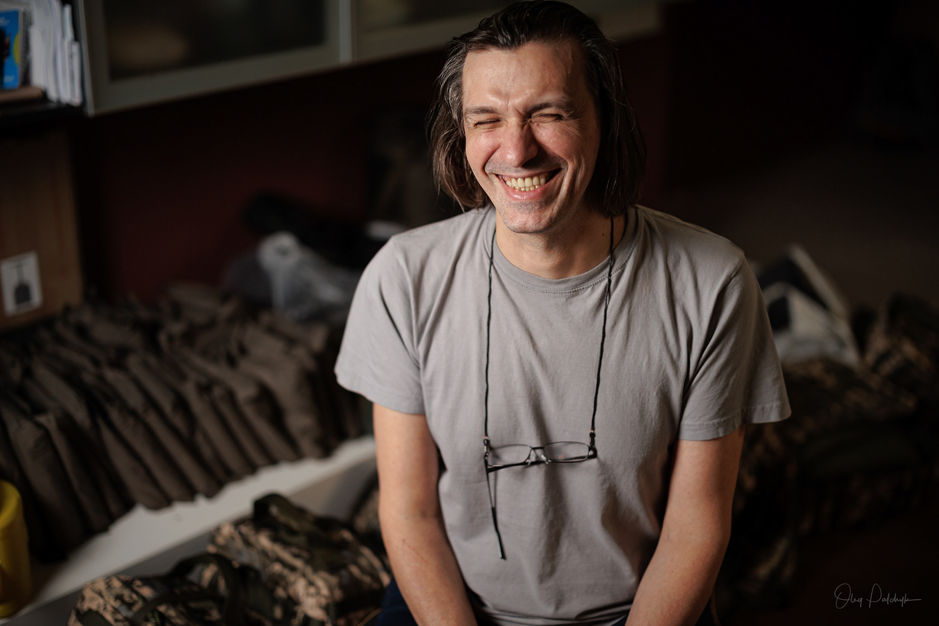 Олег Шишков, волонтер. Фотограф Олег Пальчик © www.palchyk.online