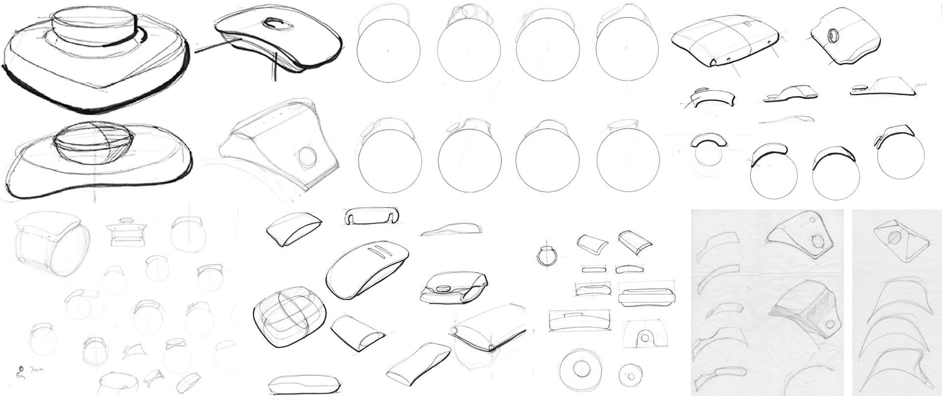 Form development sketches