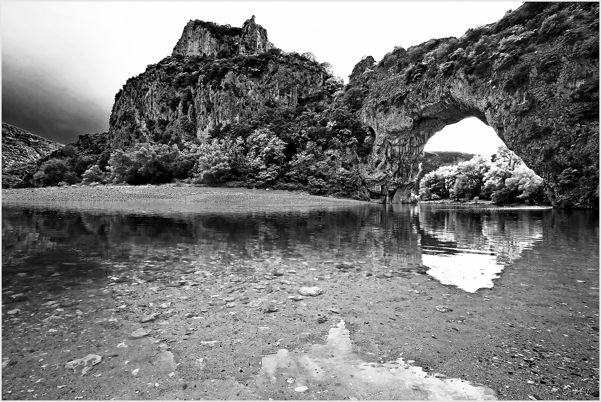 "Pont d'Arc", Vallon..., France 2008.11 - #PA008