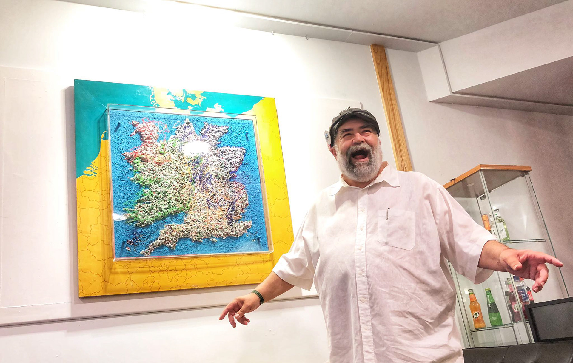 Graham Lewinton. Artist. Lincoln, England