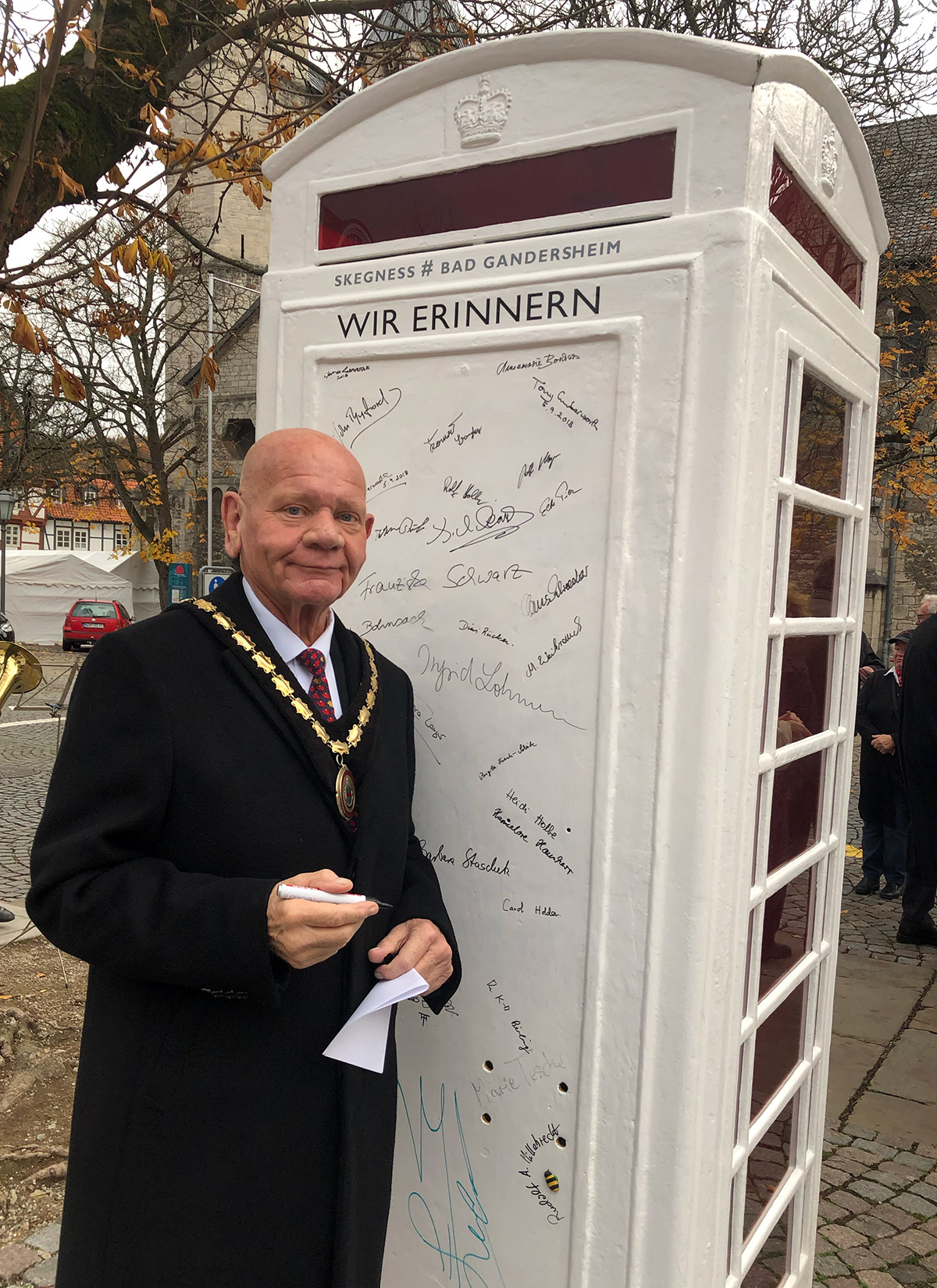 Sid Dennis - Mayor of Skegness