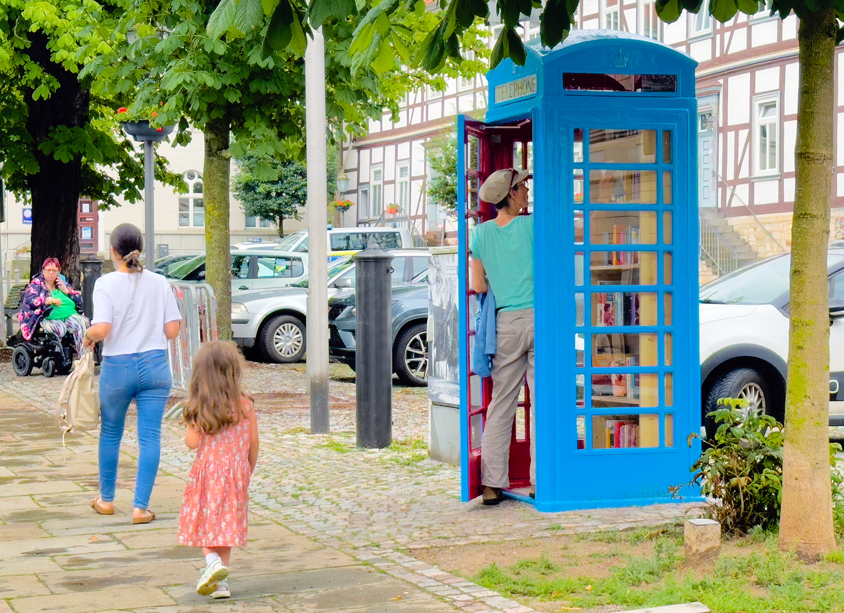 K6 Telephone Box in Germany