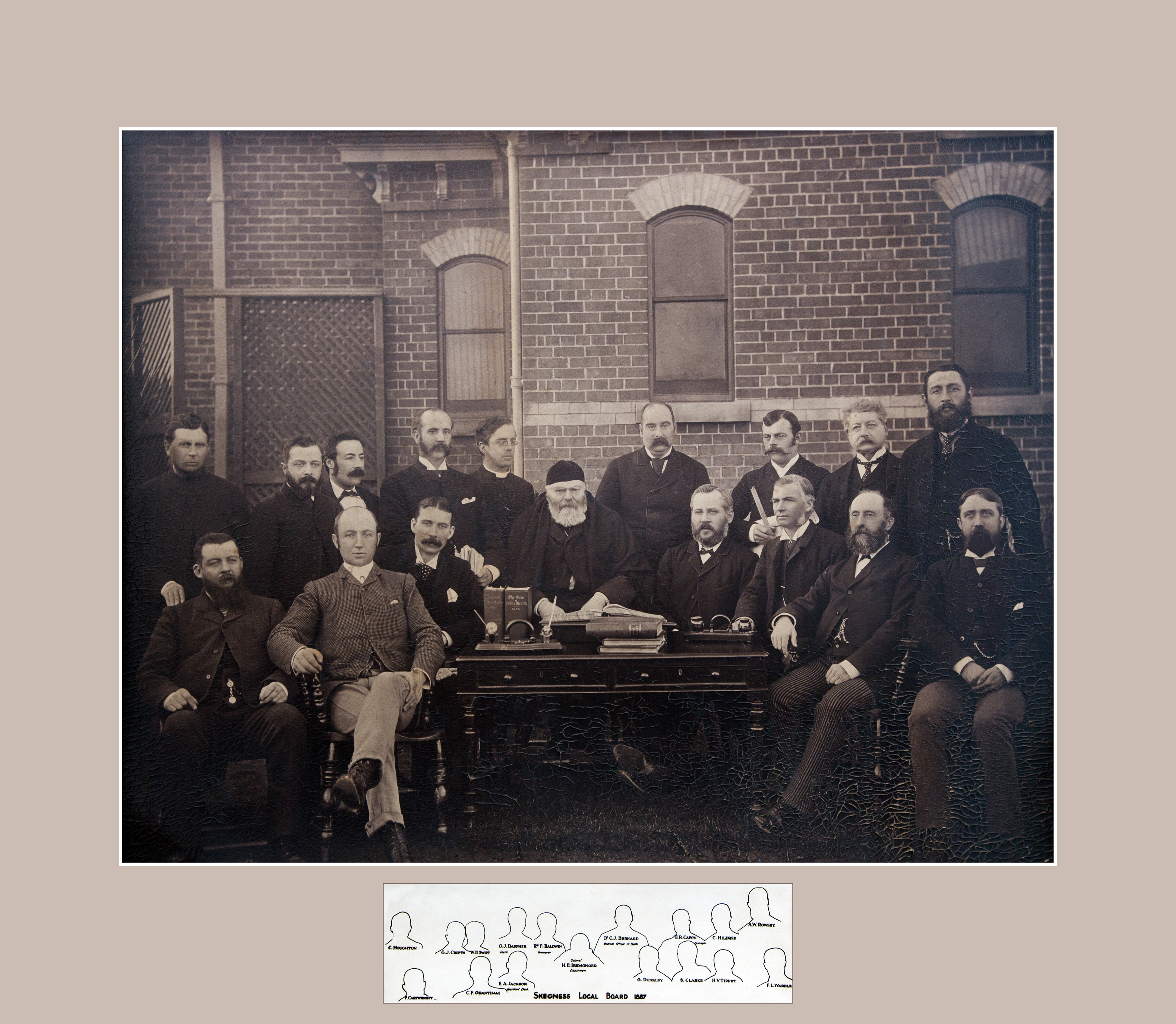 Skegness Local Board 1887.  [ Town Council ]