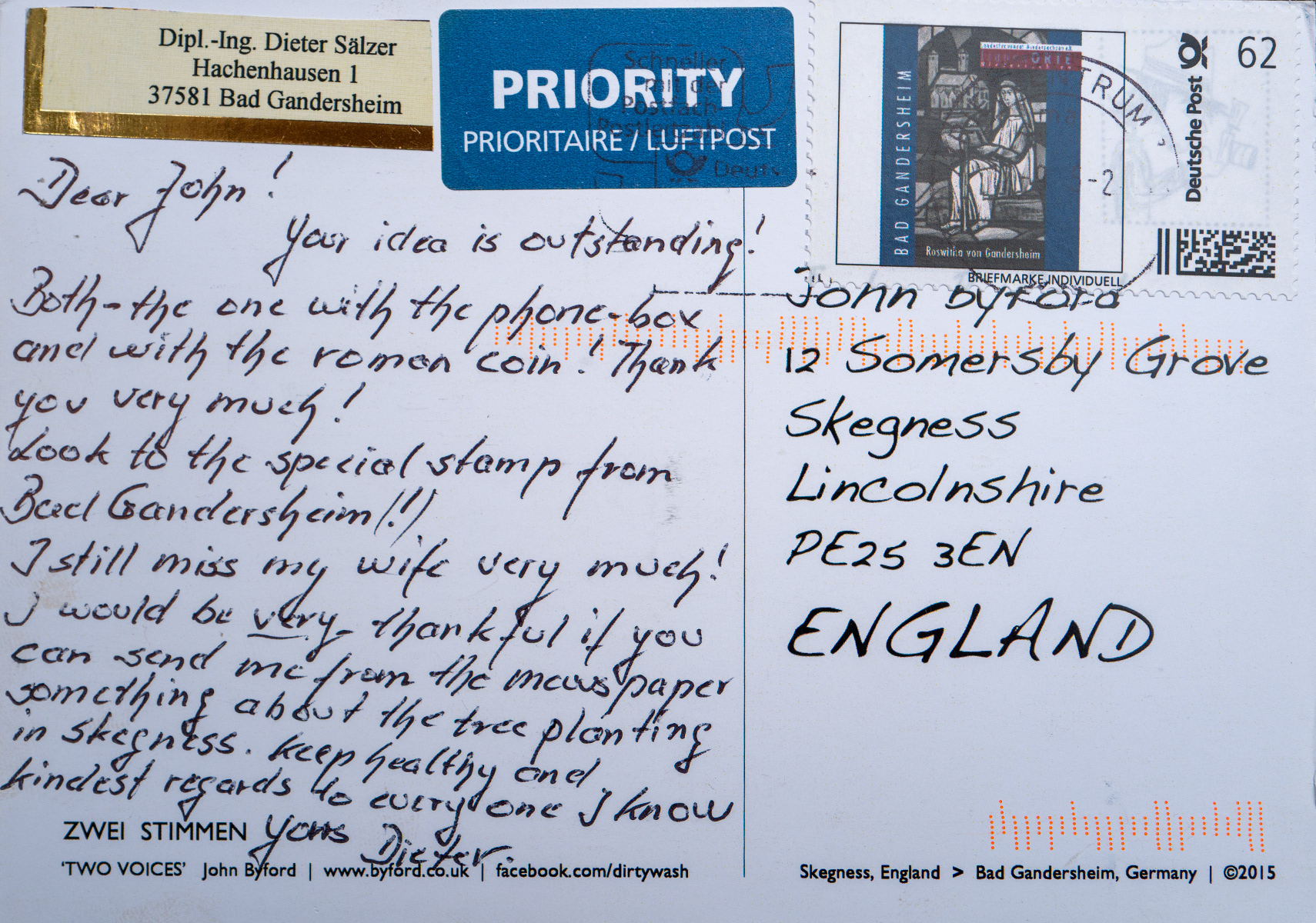 Postcard from The Box