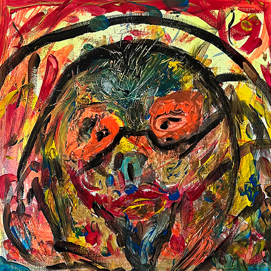 Saint Inconnu (28,5x28,5)
