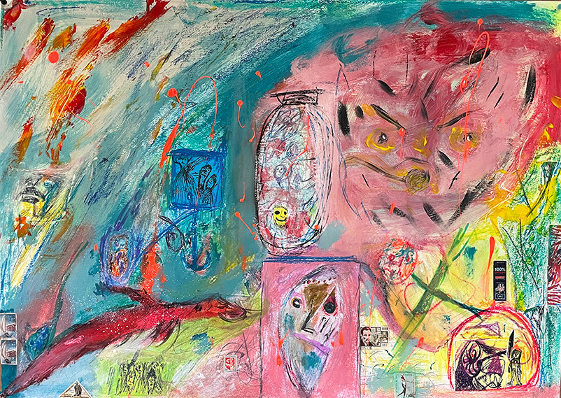 Virus (papier 78x58)