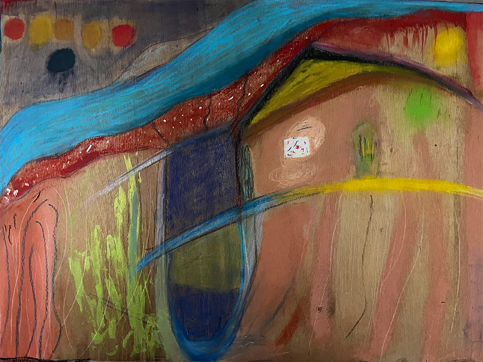 Le Lavoir (Bois 85x61)