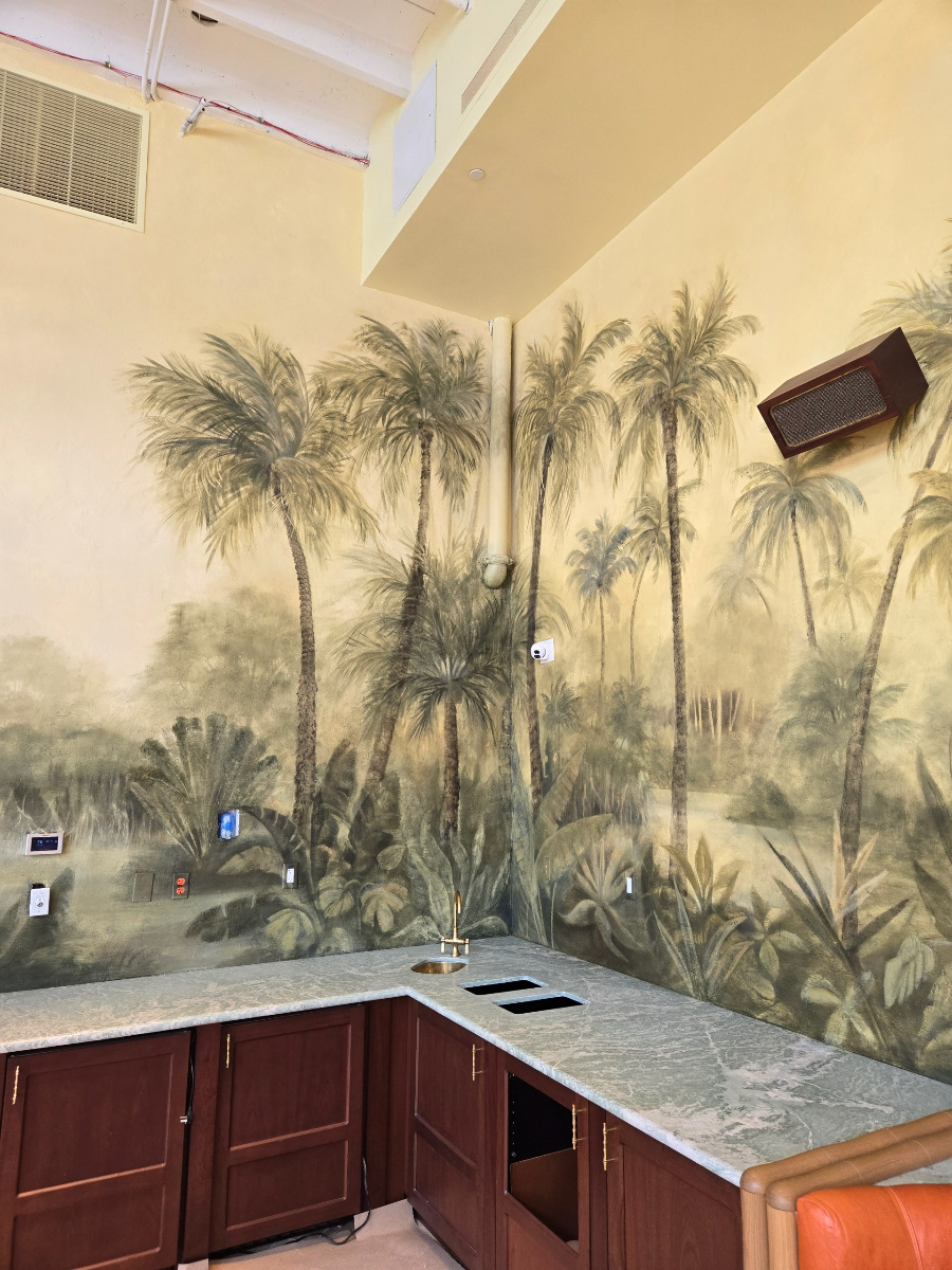 Painted for Sunny's Steakhouse Miami in Collaboration with Erilan Design