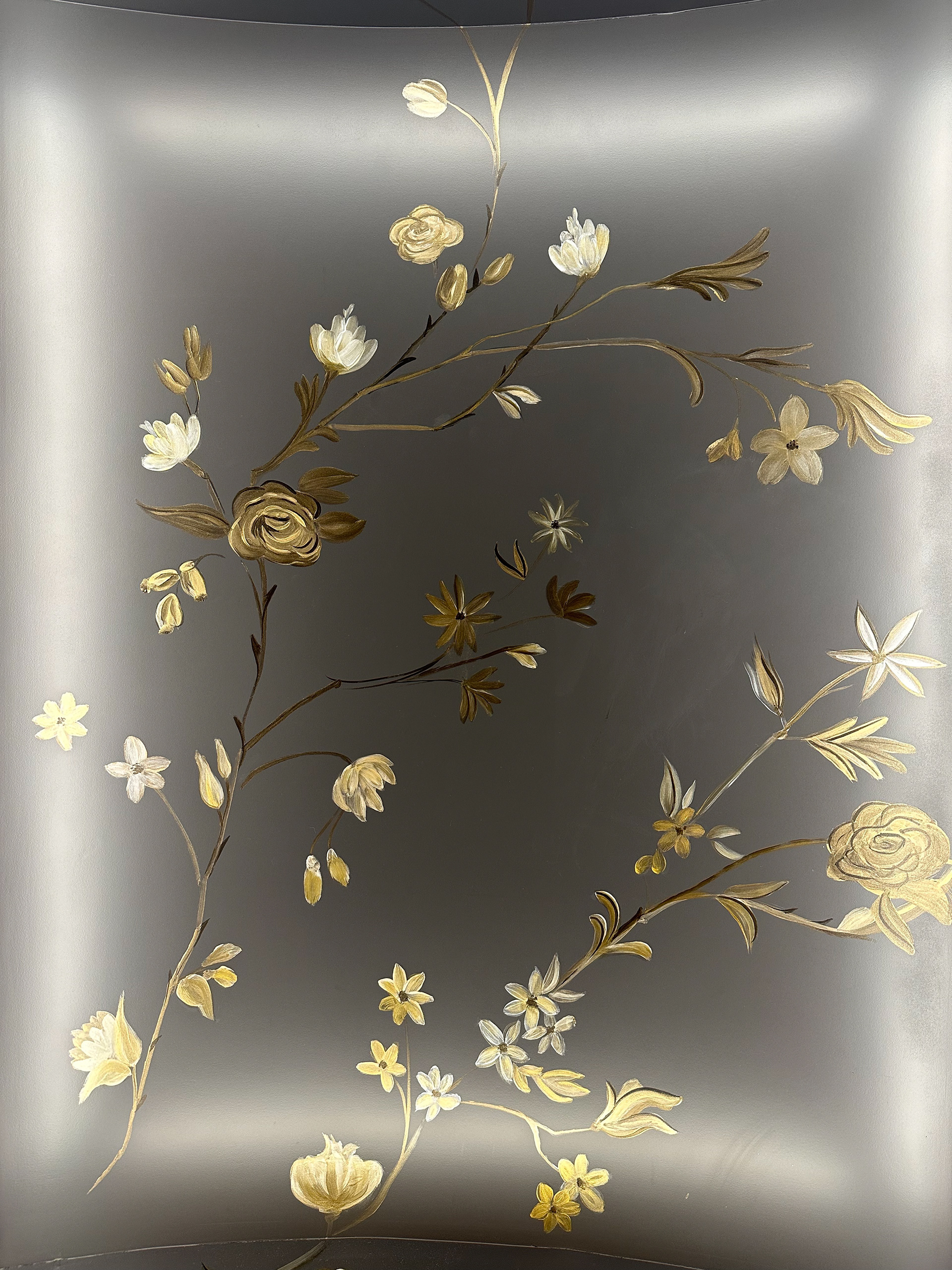 Chinoiserie painted for Foundrae Jewelry in Collaboration with Dean Barger Studios