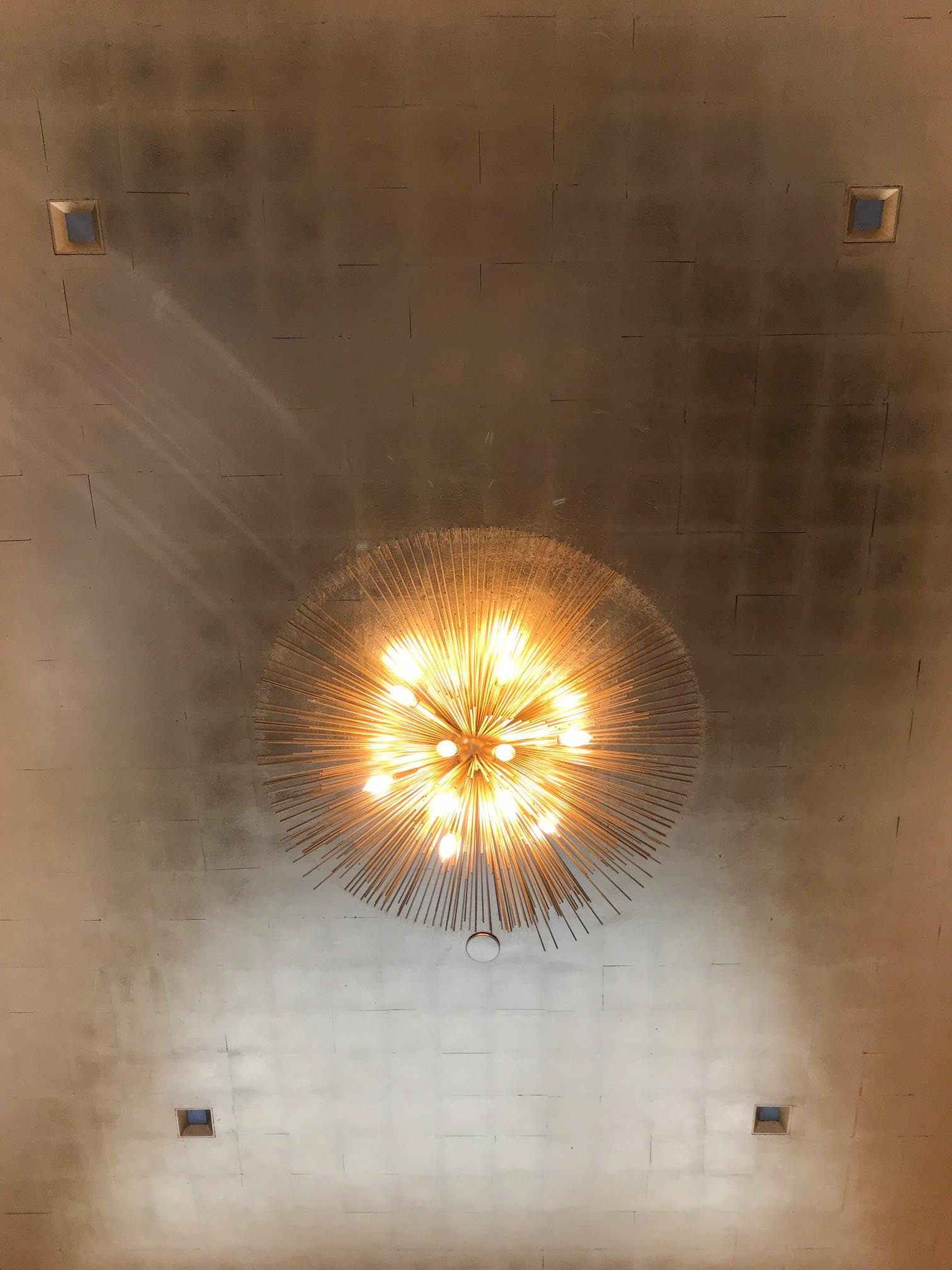 Gilded ceiling done for Ben Lai