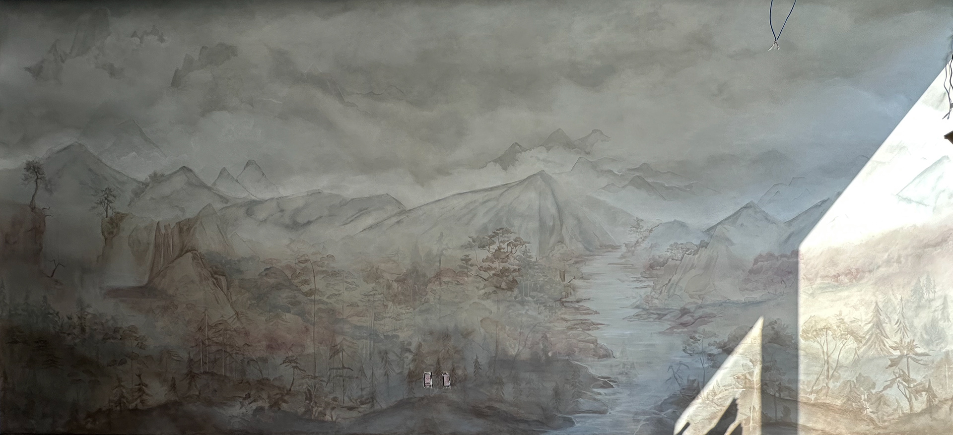 Painted for a private residence in Manhattan