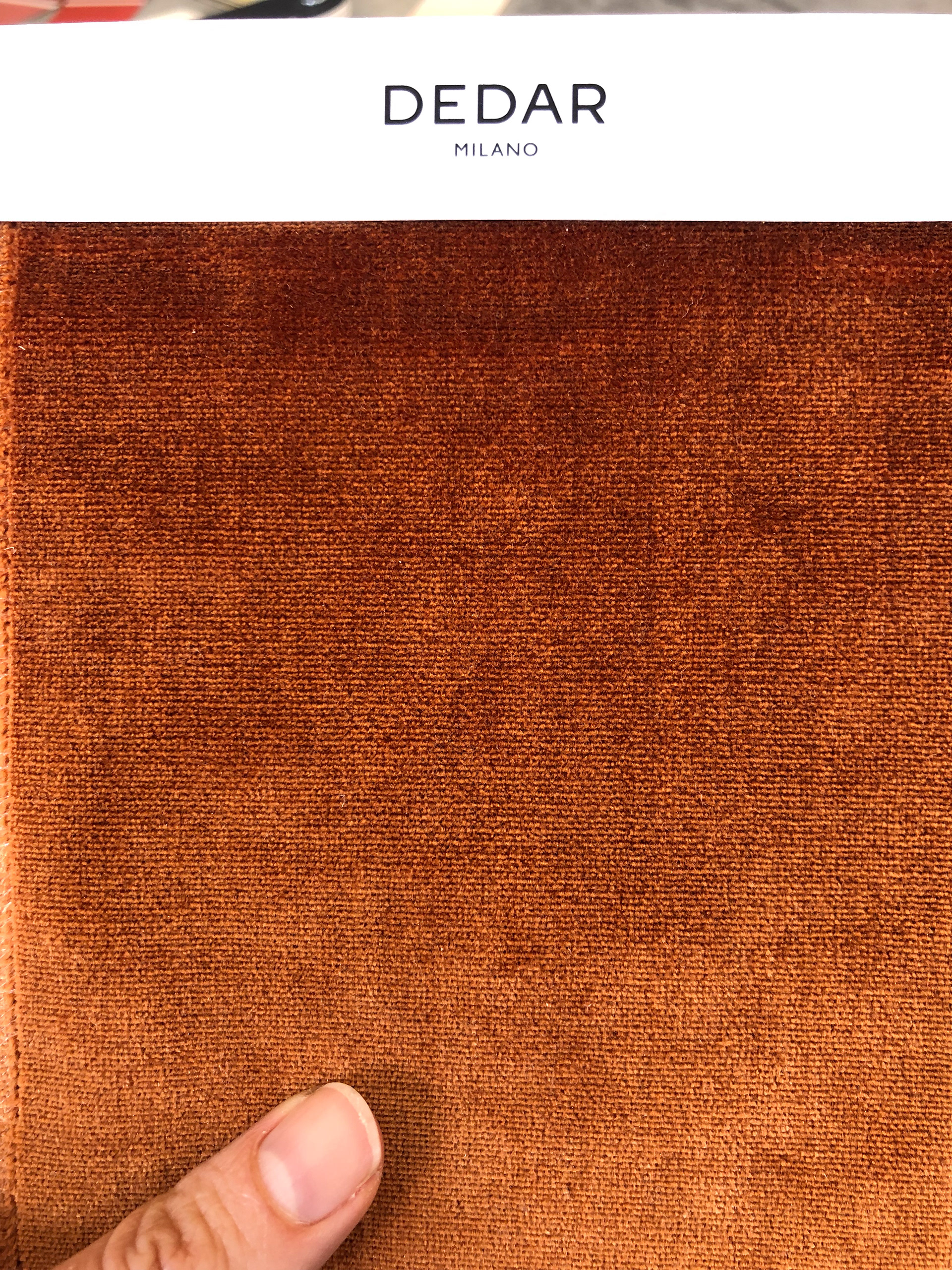We liked this color and "rust" tones to start with.
