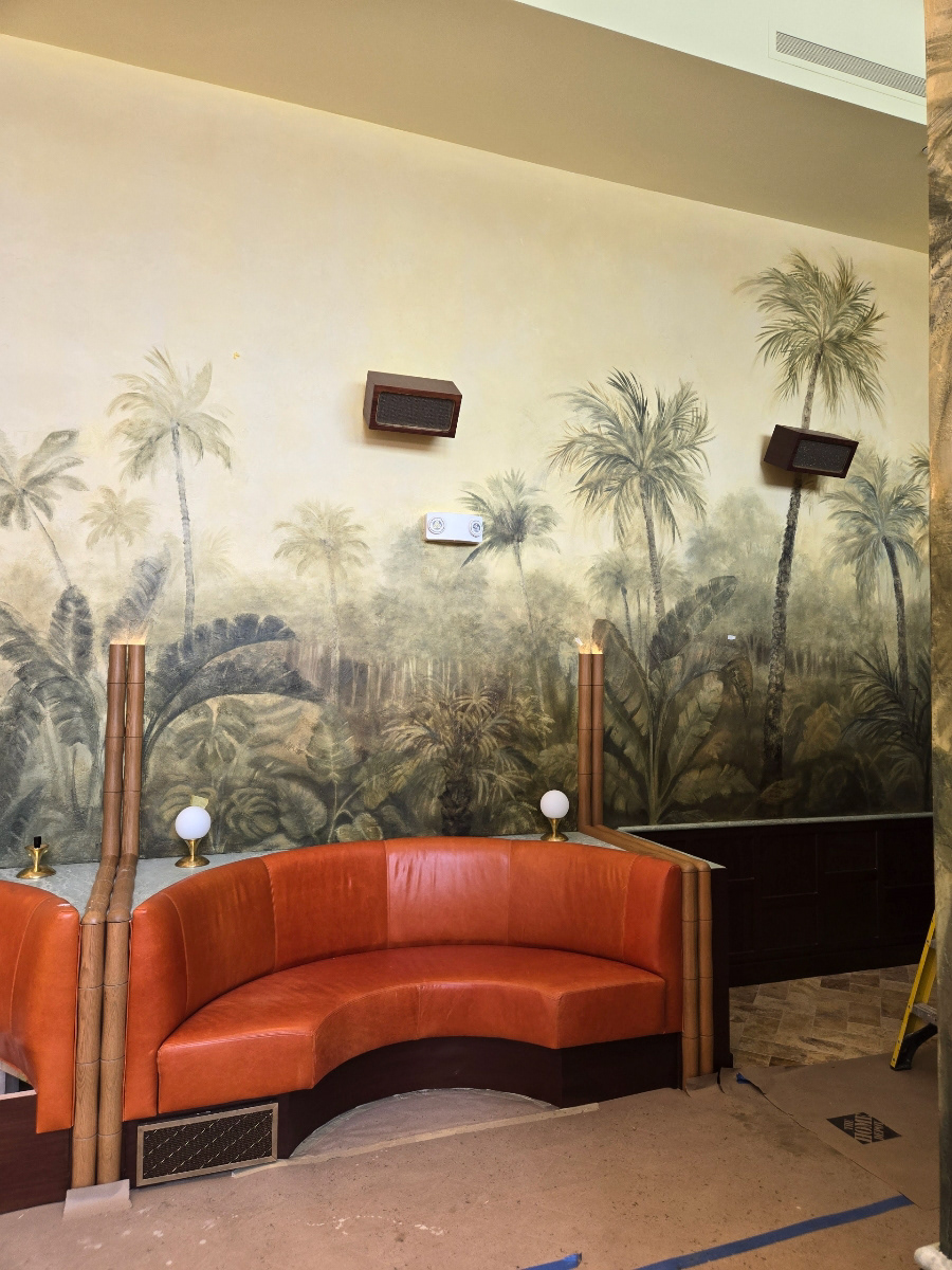 Painted for Sunny's Steakhouse Miami in Collaboration with Erilan Design