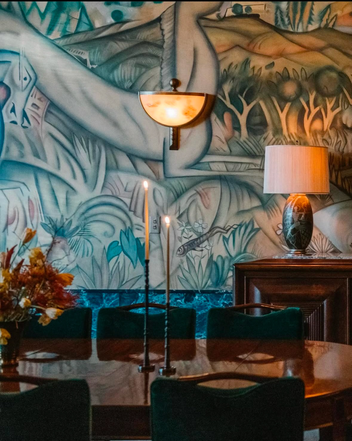 Painted in Collaboration with Dean Barger Studios