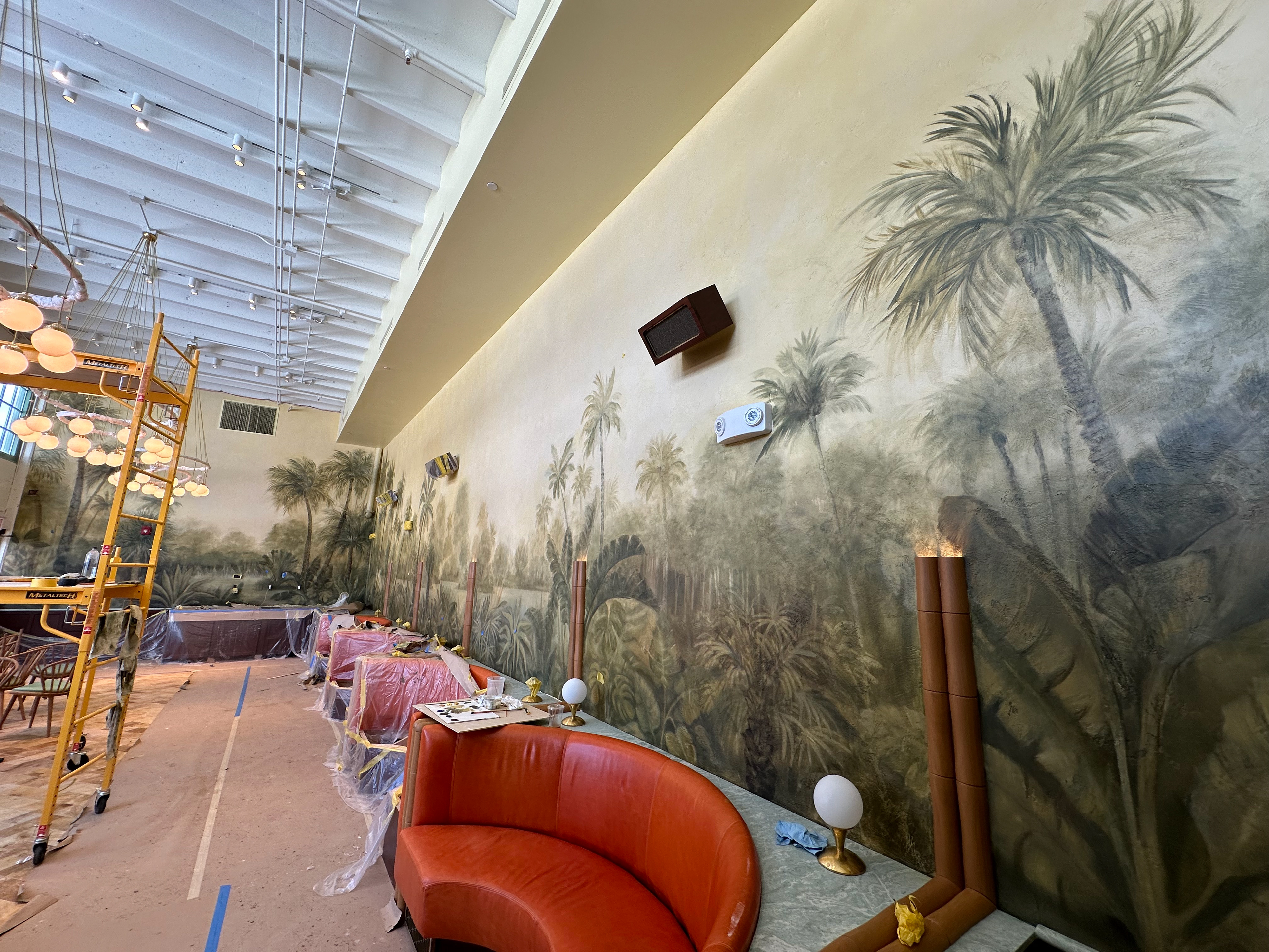 Painted for Sunny's Steakhouse Miami in Collaboration with Erilan Design