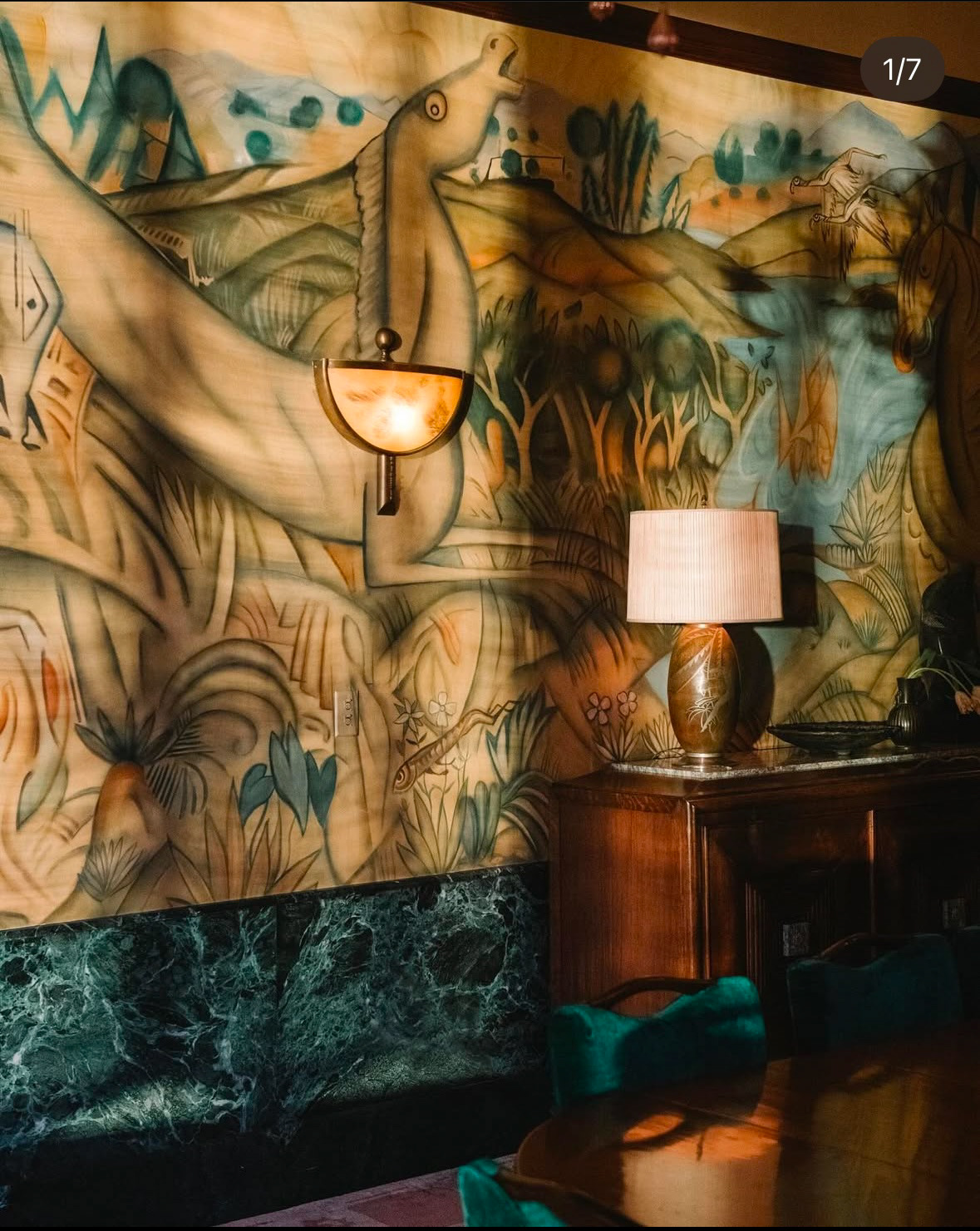 Painted in Collaboration with Dean Barger Studios