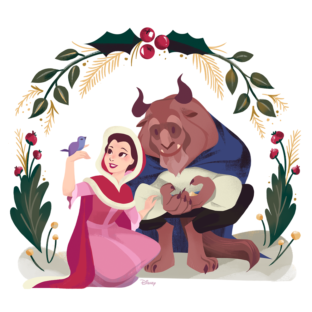 Beauty and the Beast Winter time