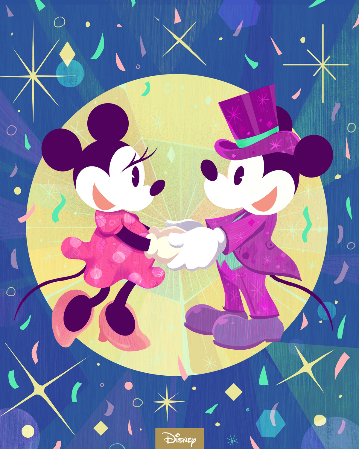 Mickey Minnie New Years