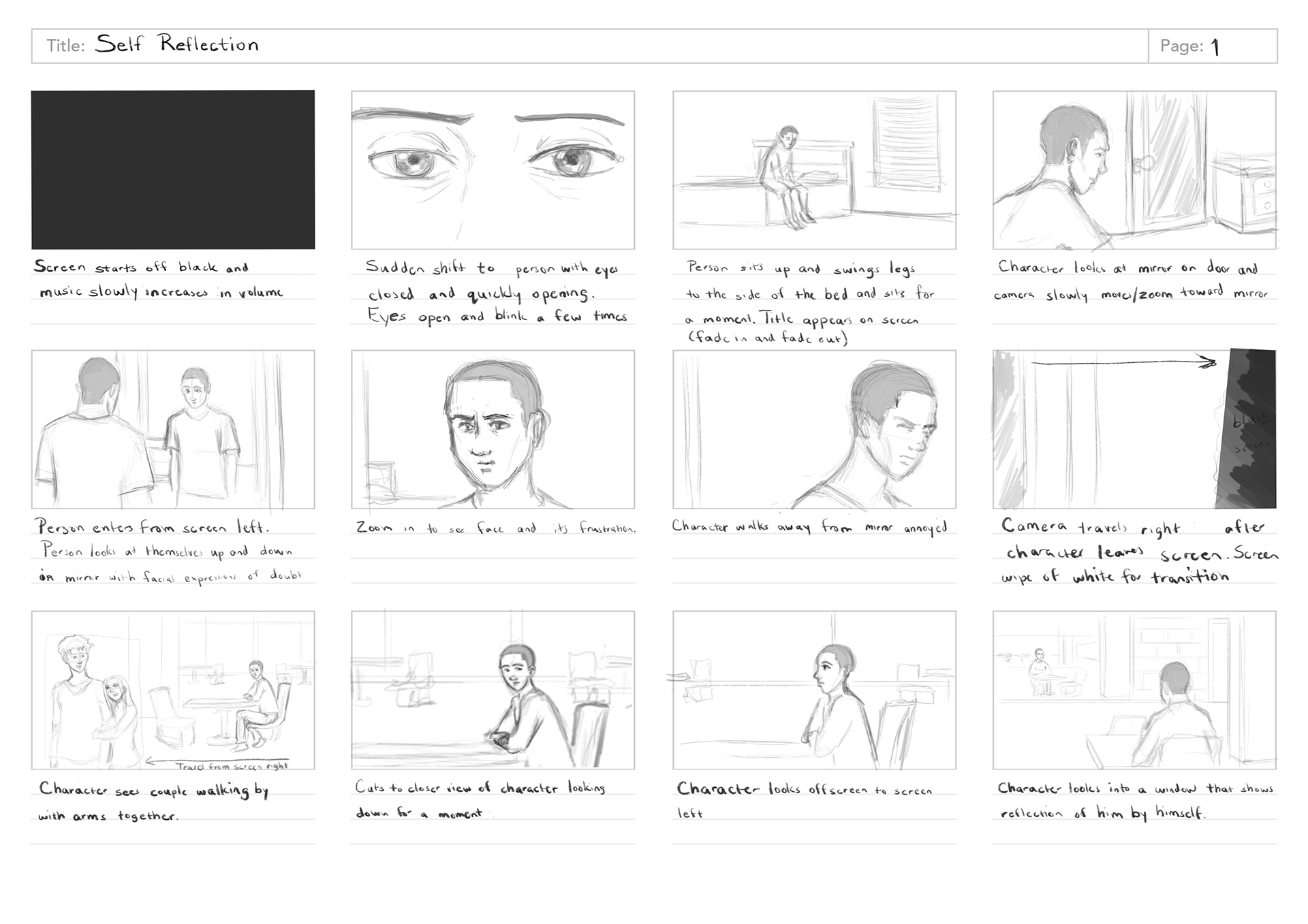 Storyboard Page 1