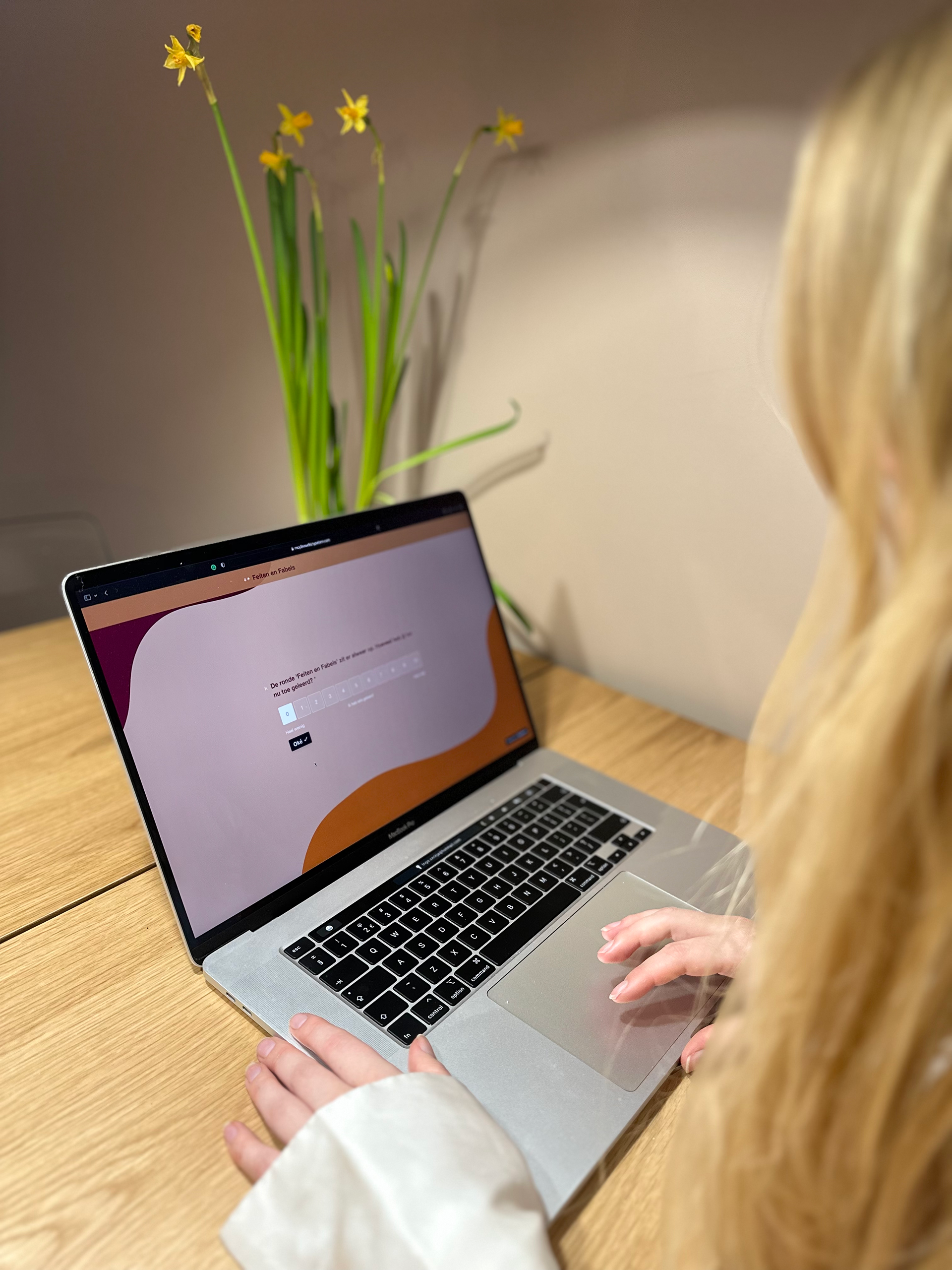 Training via computer