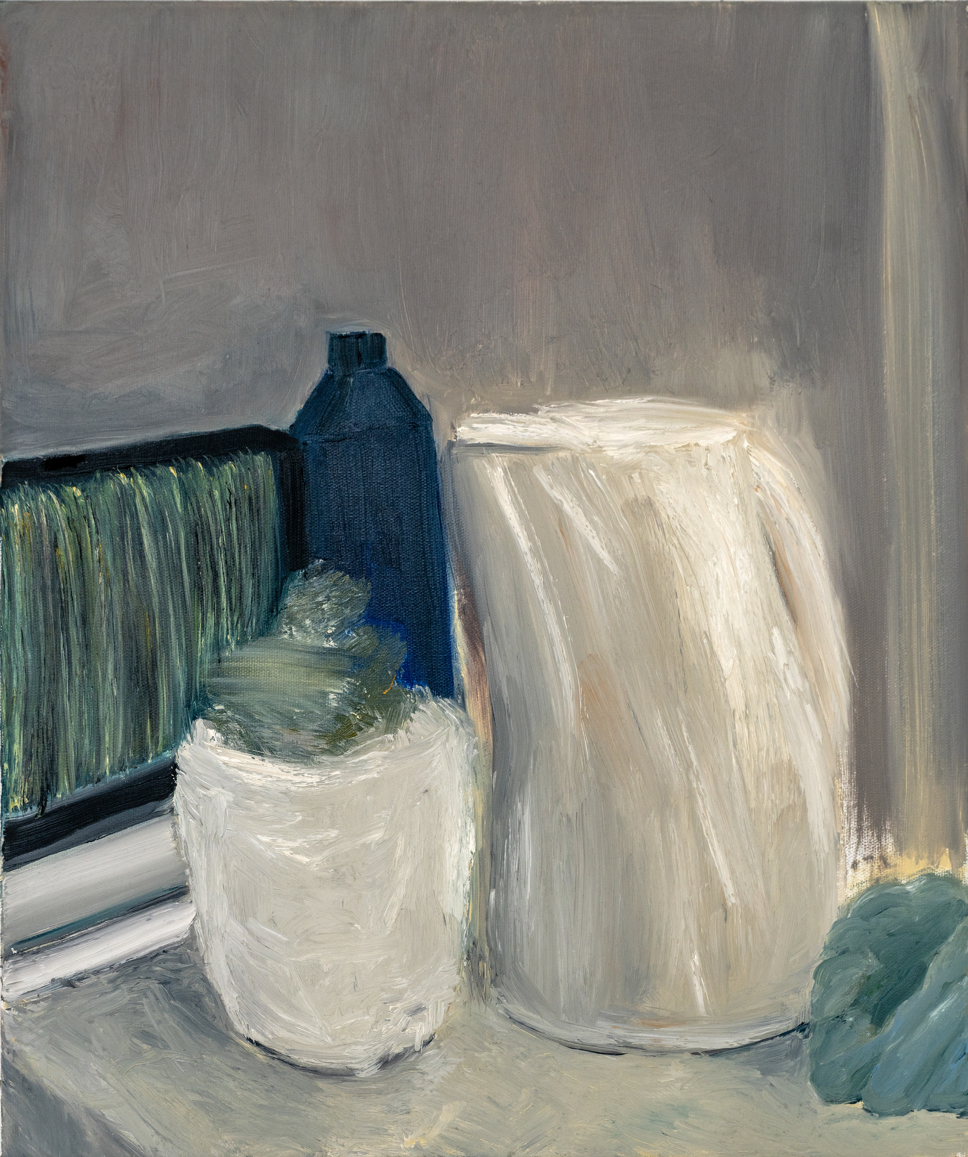 Untitled, Oil on canvas, 53 x 45.5 cm