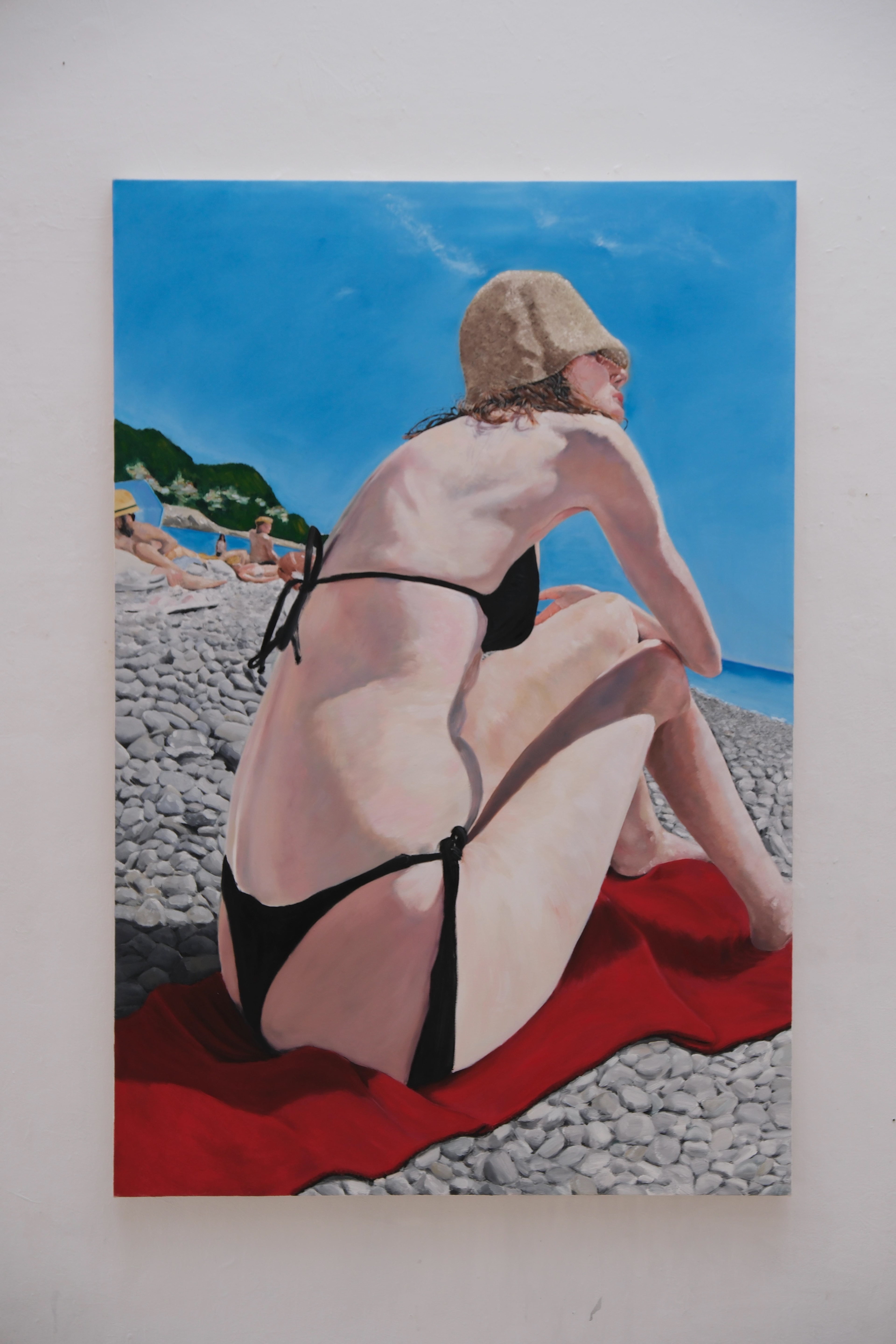 Untitled, 2023, Oil on canvas, 227.3 x 162.1 cm
