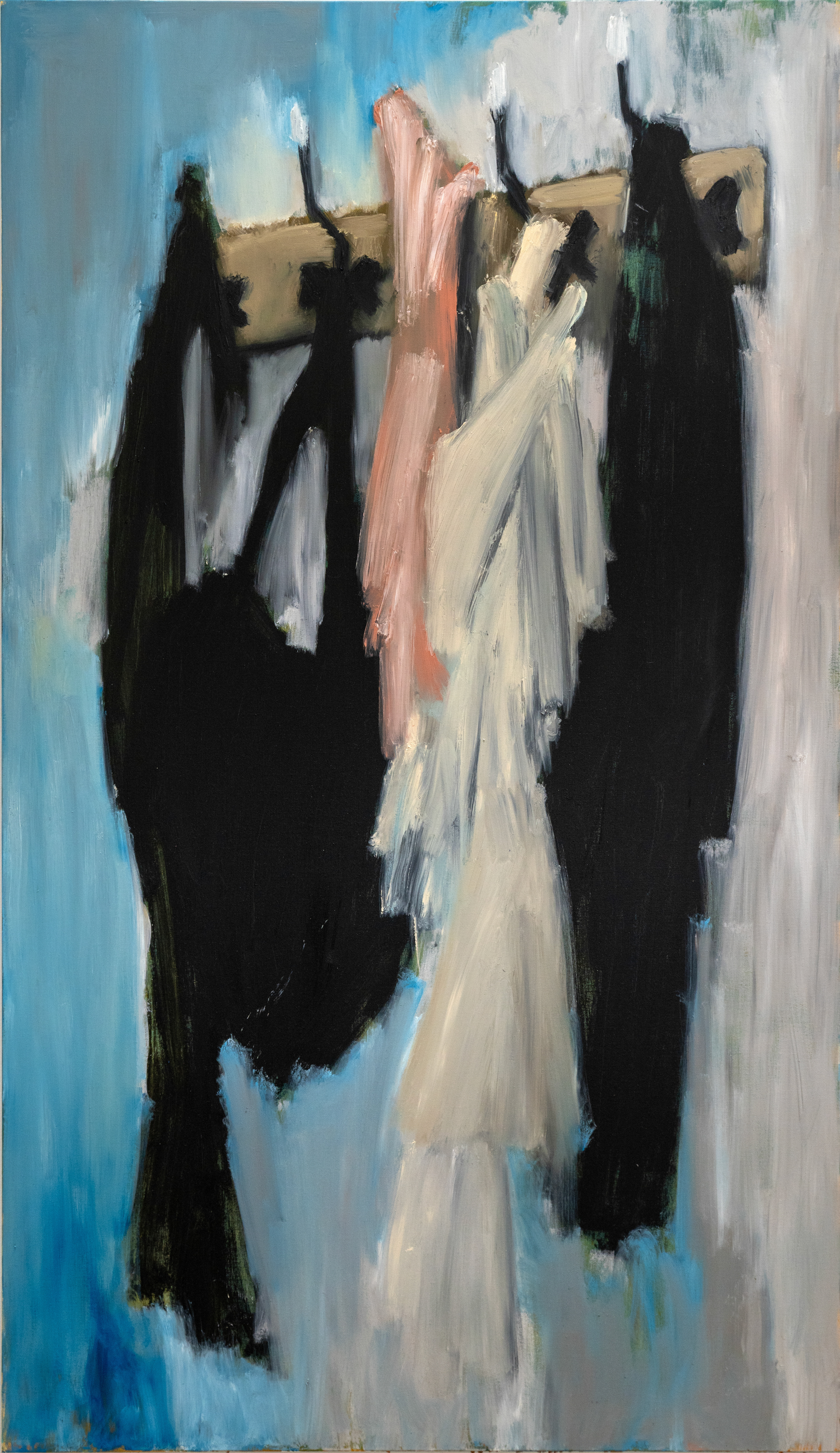 Untitled, Oil on canvas, 194 x 111.6