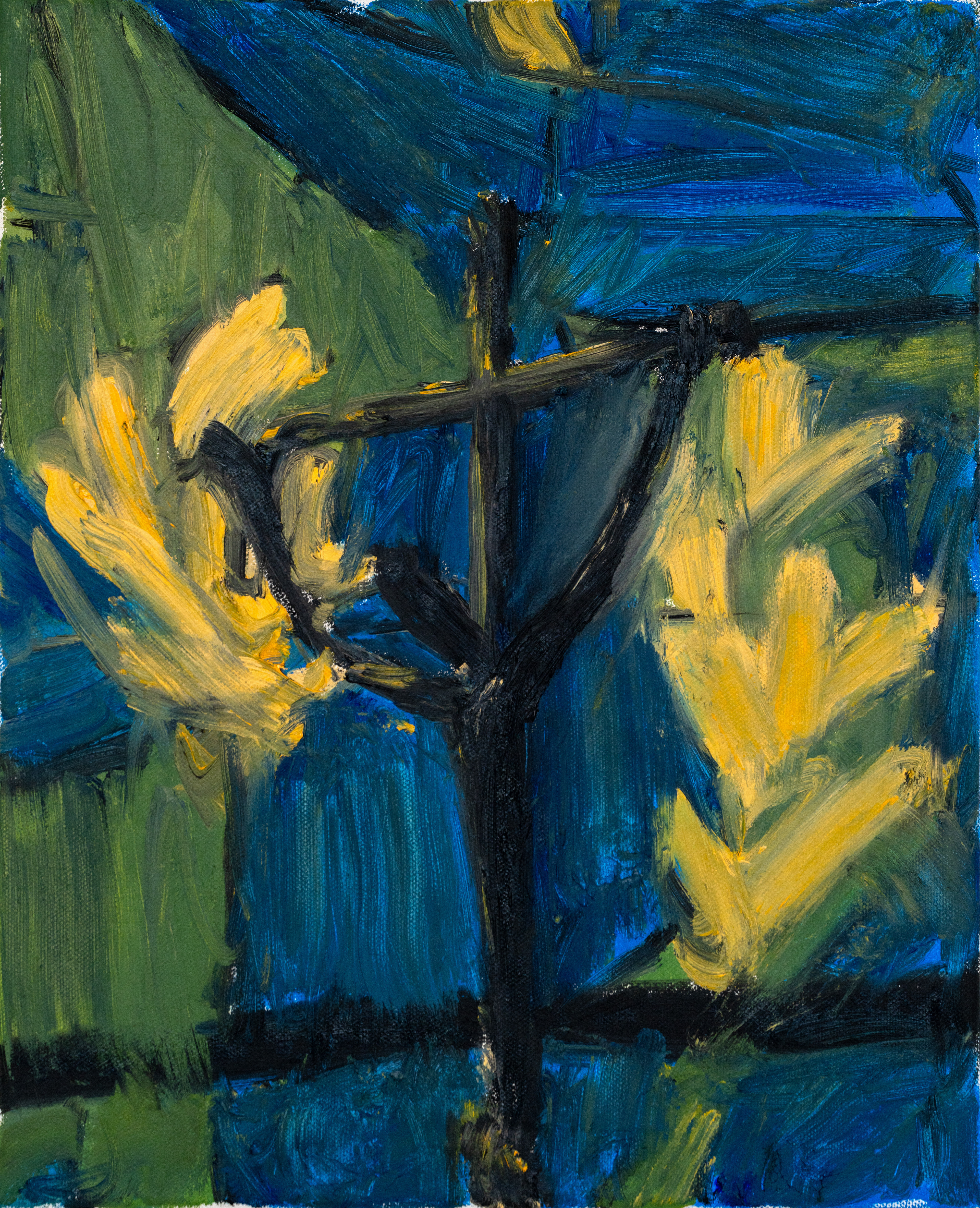Untitled, Oil on canvas, 41 x 33 cm