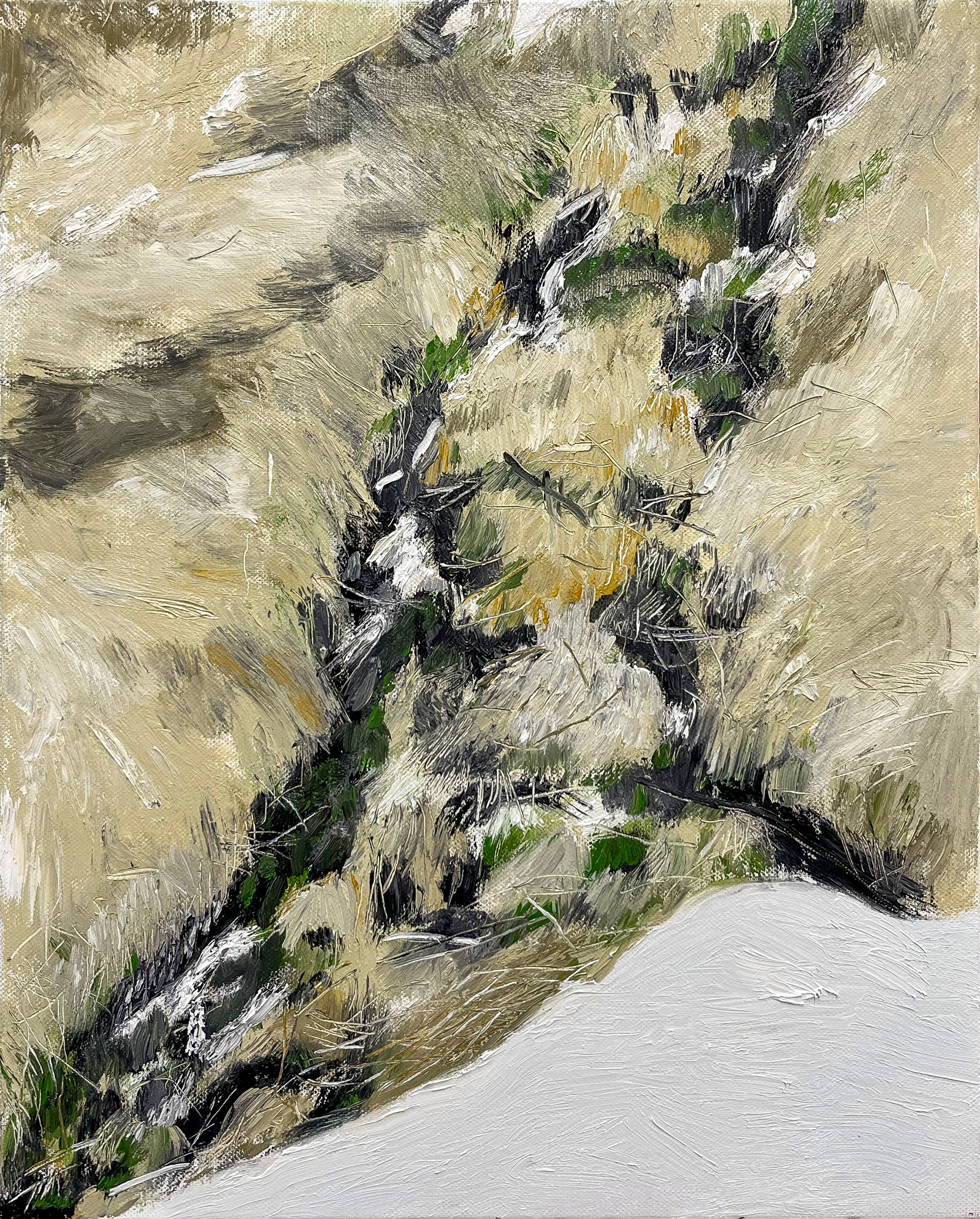 Untitled, Oil on canvas, 40.9 x 31.8 cm