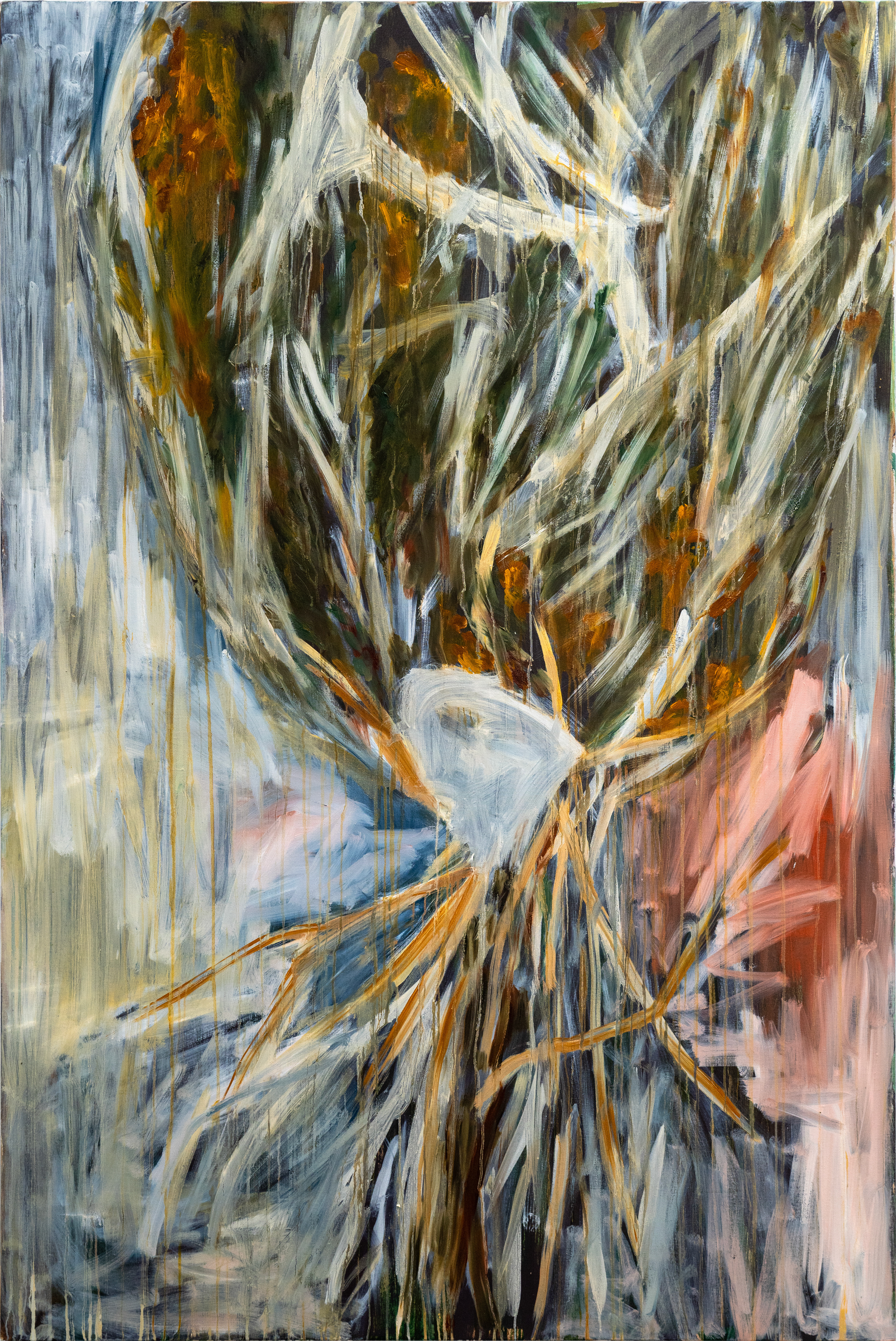 Untitled, Oil on canvas, 194 x 130 cm